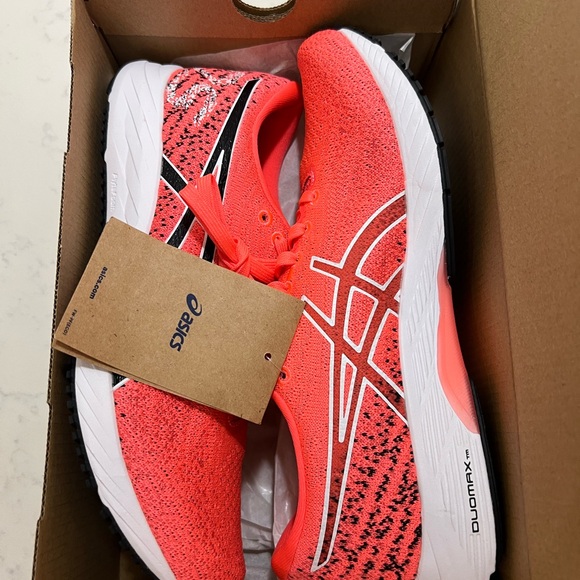 Asics Pink Athletic Shoes Breathable Mesh Design - Picture 8 of 9